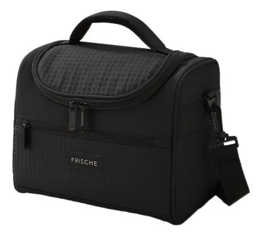 Bolso Lunchera Negro Kl1186 Shine Negro