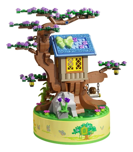 Panlos Bricks Cajita Musical Casa Del Árbol Con Luz 2286211 591