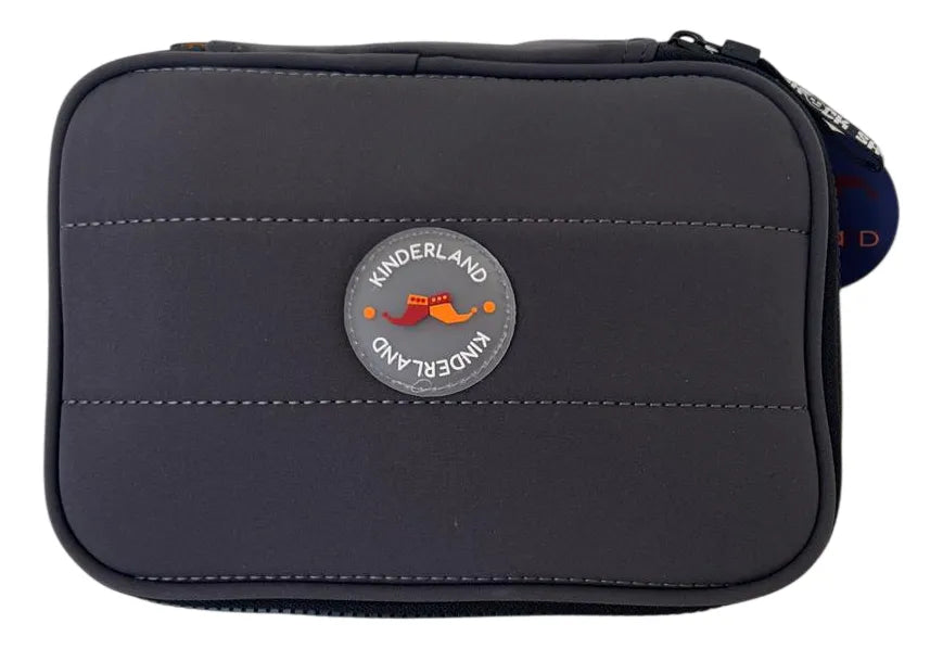 Cartuchera Escolar 1 Compartimento Sl2504g Kinderland Gris