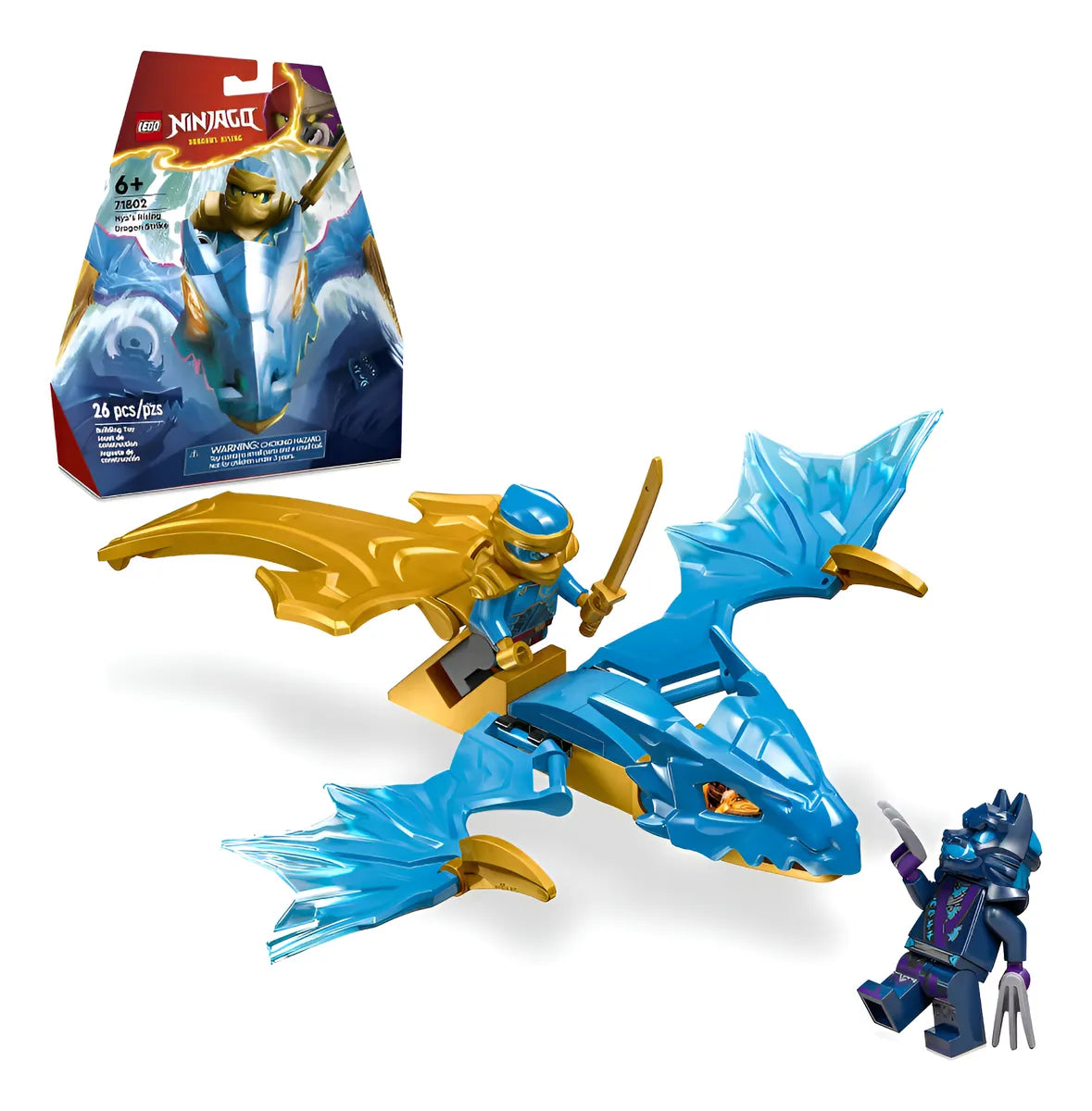 Lego Ninjago Nya's Rising Dragon Strike 26 Piezas 71802
