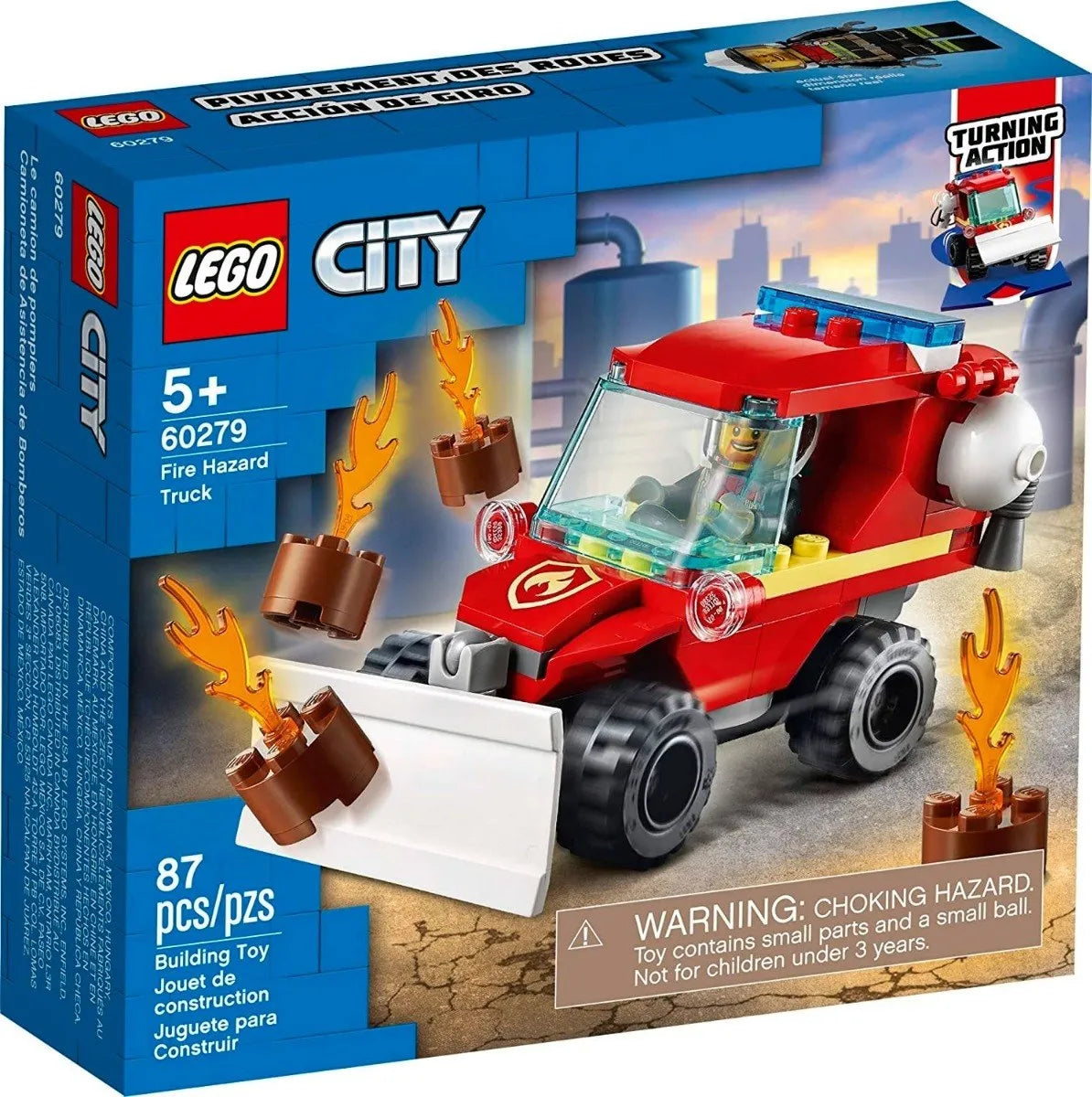 Lego City Fire Hazard Truck 60279 87