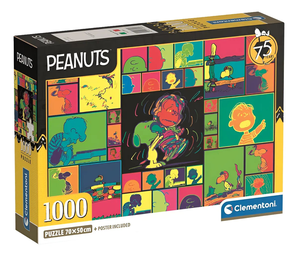 Clementoni Puzzle 1000pzs Snoopy Peanuts 37069