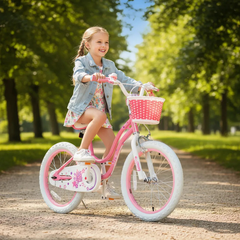 Bicicleta Infantil Royal Baby Stargirl Rosa R20 Rb20g-1