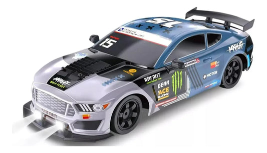 Auto Carrera Racing All Wheel Drive Drift Rc 1:36 Ns02434 Ns Ns024343