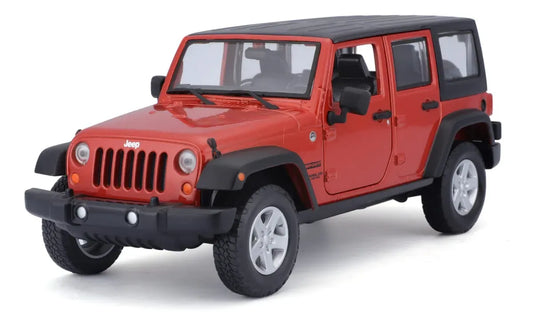 Maisto 1:24 Jeep Wrangler Unlimited 2015 Naranja 31268