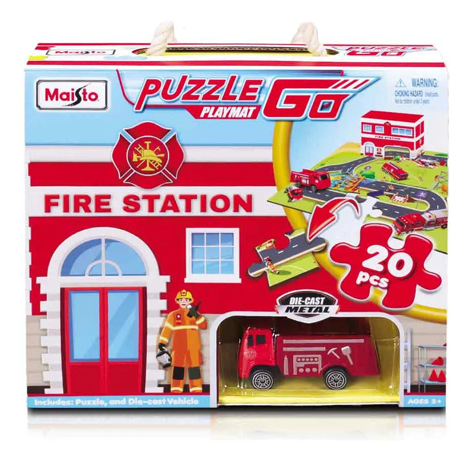 Maisto Rompecabezas Puzzle Go Playmat 20 Pzs 12680