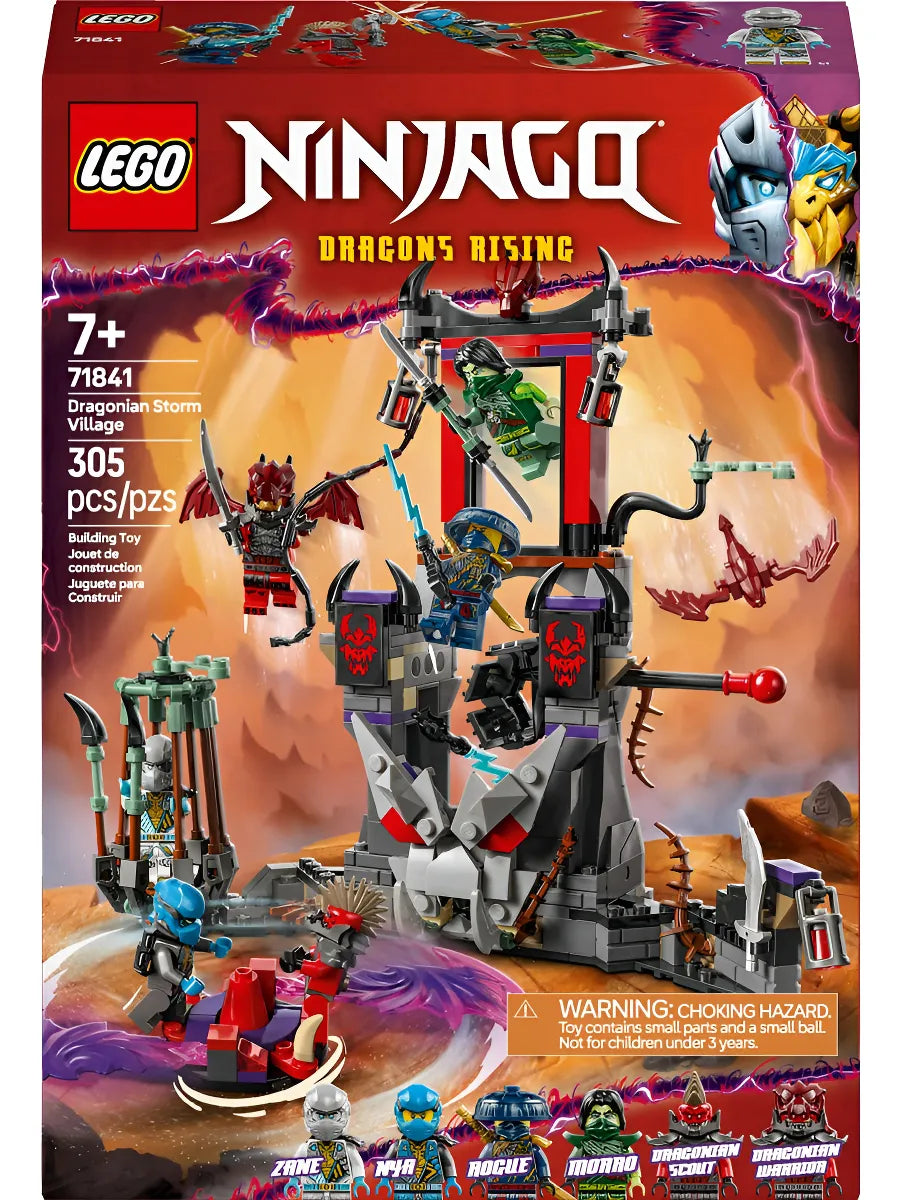 Lego Ninjago Aldea De La Tormenta Dragónida 71841