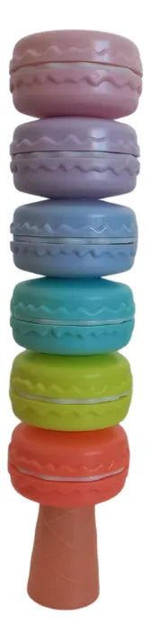 Resaltador 6 Colores Modelo Donas Sl6602 Kinderland Vs
