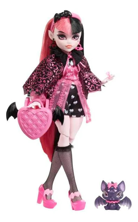 Monster High Muñeca Draculaura Con Accesorios Hhk51 Mattel
