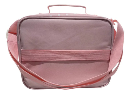 Lunchera Escolar Térmica Rosa Con Flores Zykl006 Shine Rosa