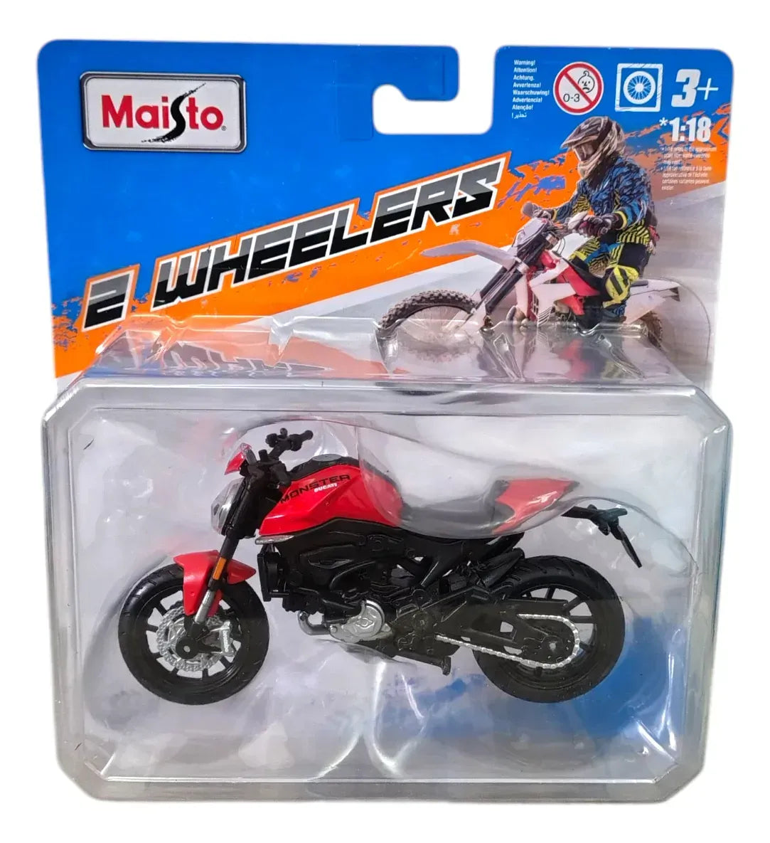 Maisto Moto 1:18 Fresh Metal 2 Wheelers 35300
