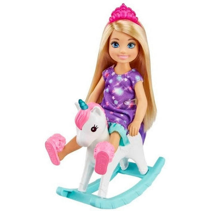 Barbie Set De Juego Columpio Con Muñeca Chelsea Mattel Gtf50