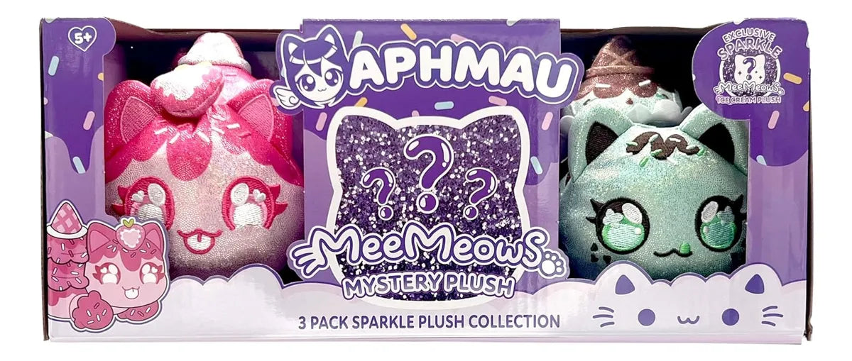 Aphmau Original Peluche Meemeow Pack X3 Sparkle 60203ic 60203ic