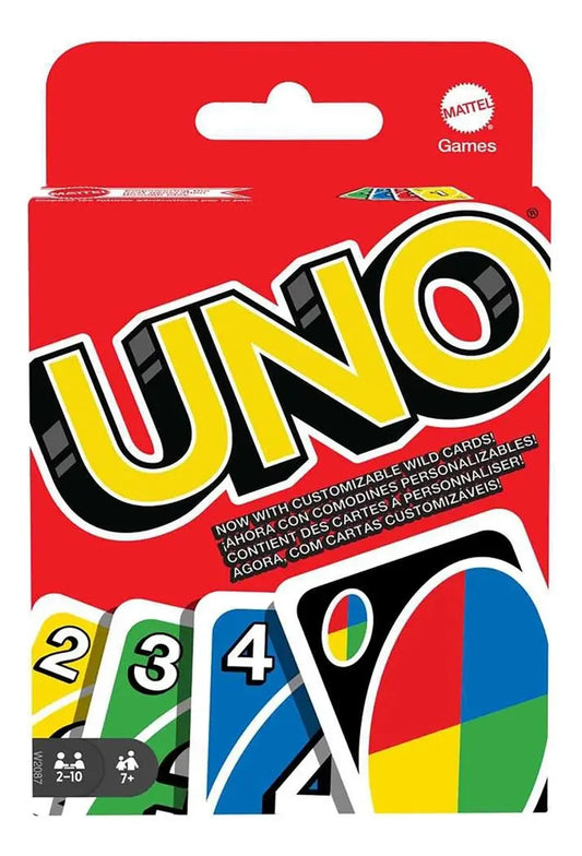 Juego De Mesa Cartas Uno Original Mattel W2085