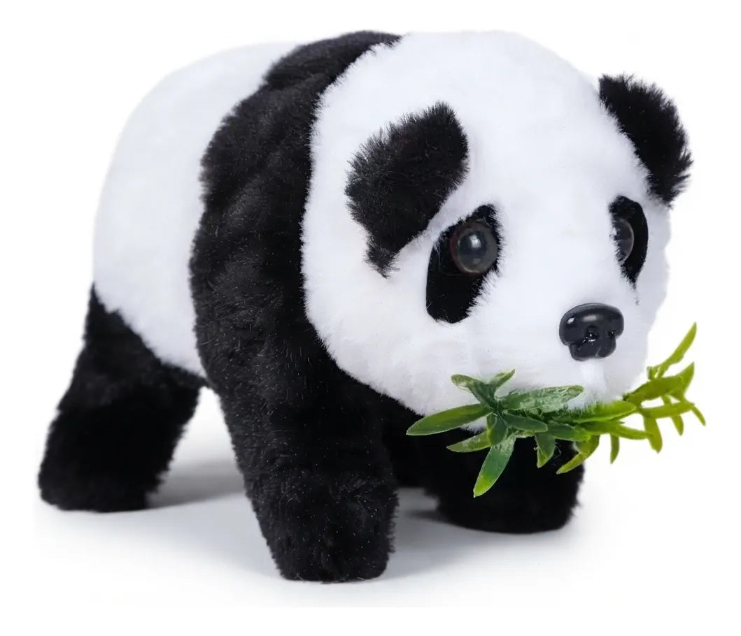 Oso Panda de Peluche a Pila Shine KL263