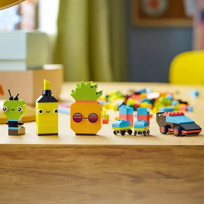 Lego Classic Creative Neon Fun Creative Brick Box Set 11027