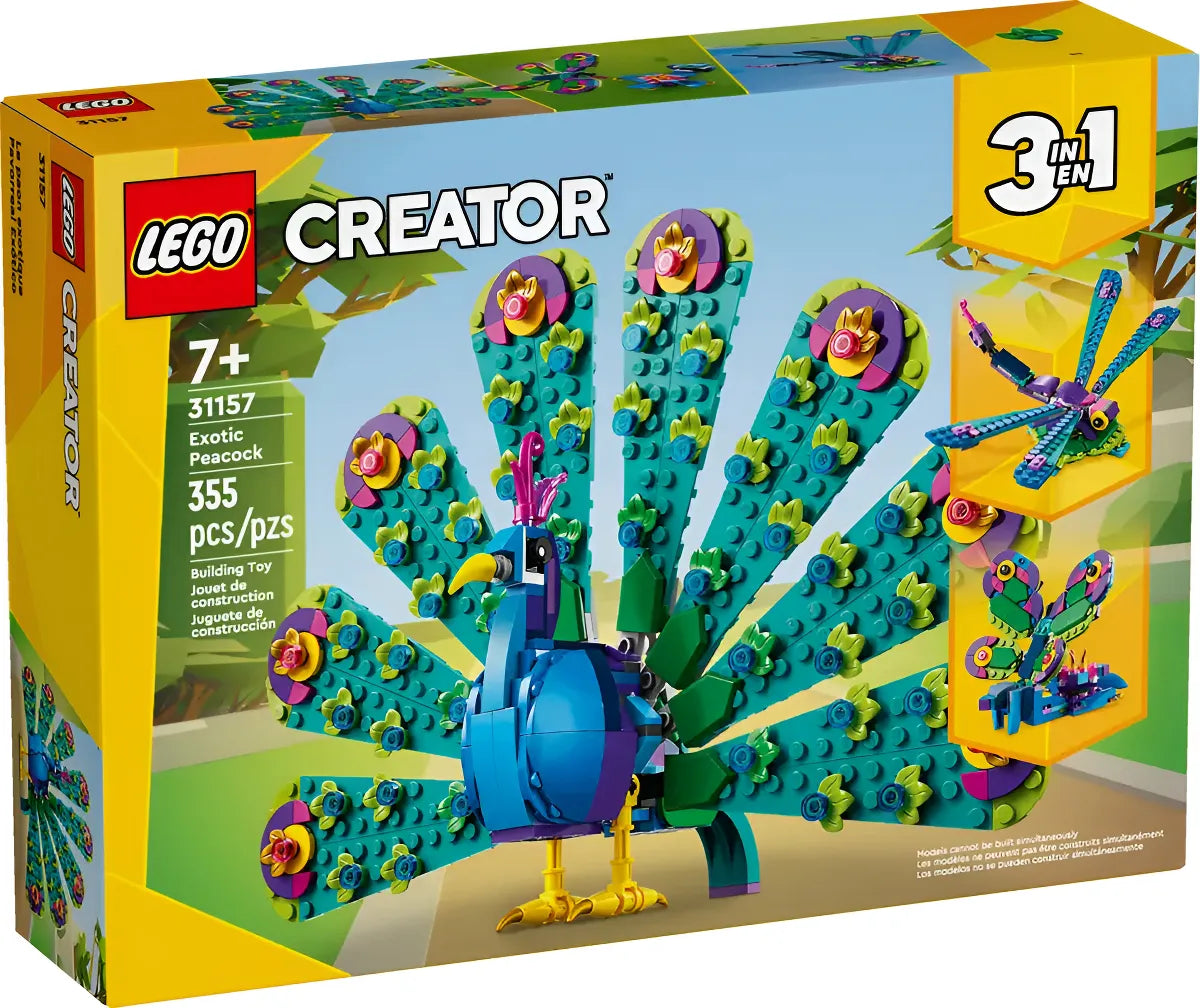 Lego Creator Pavo Real Exótico 355 Piezas 31157 355 Creator