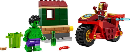 Lego Super Heroes Iron Man Con Moto 76287 68 Iron Man Y Hulk