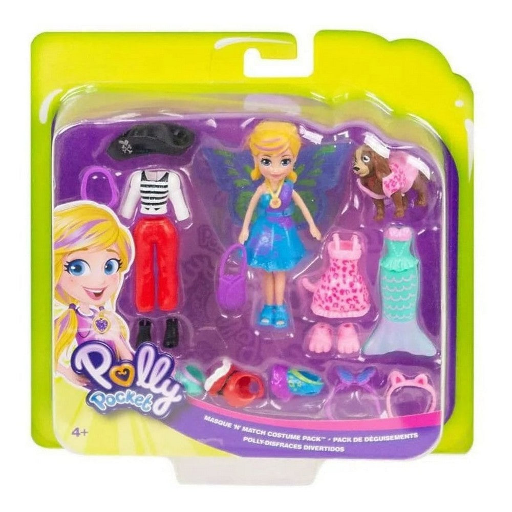 Muñeca Pack Disfraces Polly Pocket Gdm15 Mattel