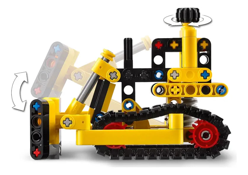 Lego Technic Heavy-duty Bulldozer 195 Piezas 42163