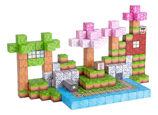 Bloques Magnéticos Cubos Steam Minecraft Pink Shine 3016383 108