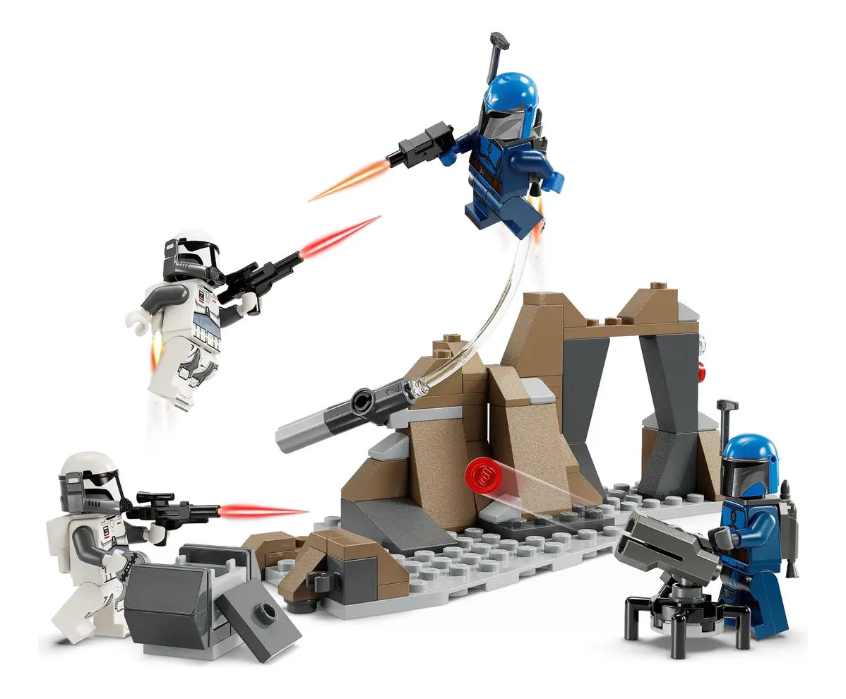 Lego Star Wars Tm Emboscada En Mandalore 75373 109 Guerrero Mandaloriano