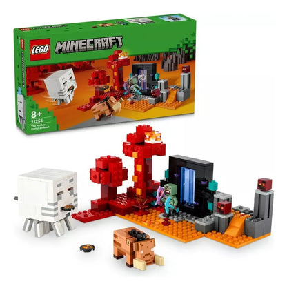 Lego Minecraft La Emboscada En El Portal Del Nether 21255 352 The Nether Portal Ambush