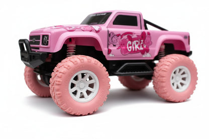 Camioneta Jeep A Radio Control 1:18 3104726 Shine Rosa