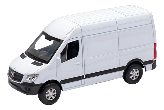 Welly 1:34 Mercedes Benz Sprinter Panel Van Blanca 43730cw Blanco
