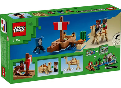 Lego Minecraft El Viaje En El Barco Pirata 21259