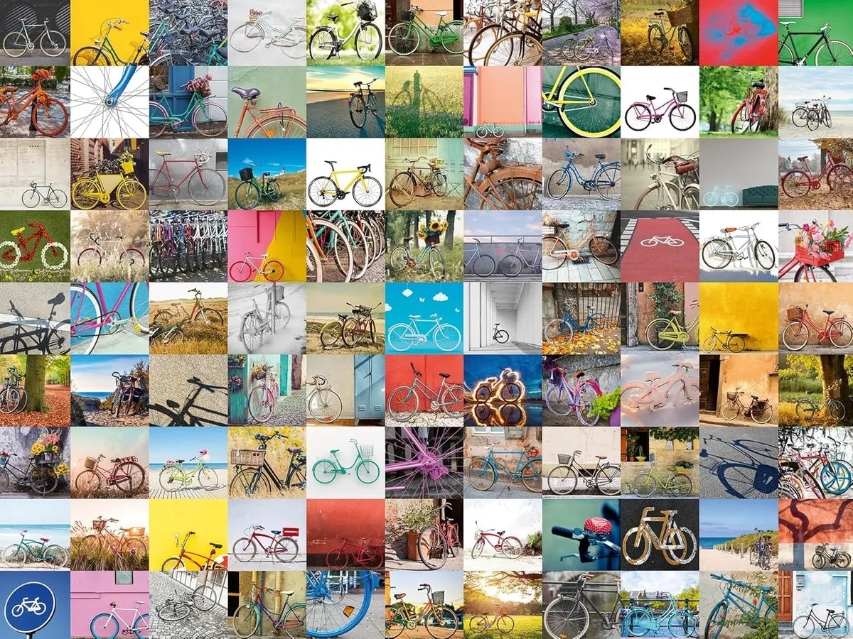 Ravensburger Puzzle 1500 Pzs 99 Bicycles 12000697