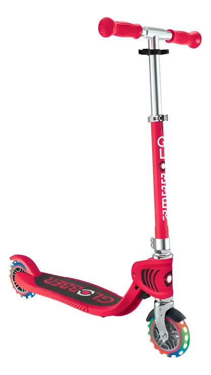 Globber Monopatín Flow Foldable Junior Lights Red 870-102 Red