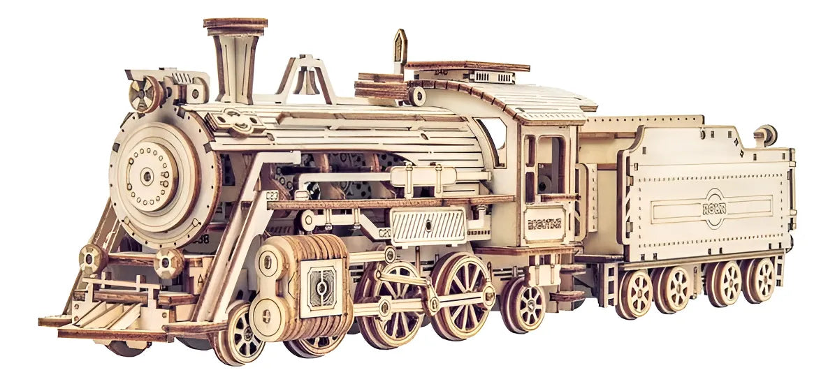 Robotime Puzzle 3d Tren Expreso Mc501 Rokr