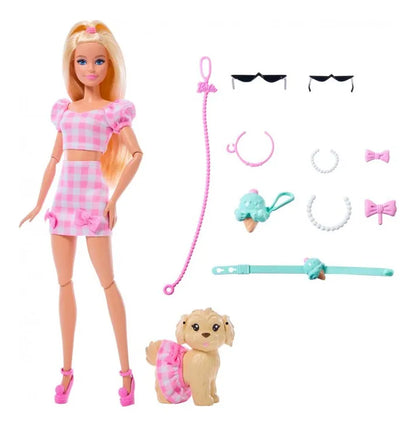Barbie Muñeca Twinning Looks Con Perrito Y Accesorios Jfp36