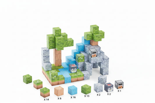 Bloques Magnéticos Cubos Steam Minecraft Shine 2960017 78
