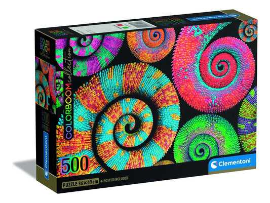 Clementoni Puzzle Hqc Colorboom Curly Tai 500 Pzas 35529