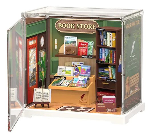 Robotime Rolife Puzzle 3d Memory Book Serie De Tienda Dws04b