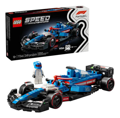 Lego Speed Champions Coche Carrera Visa Cash App Rb F1 77246