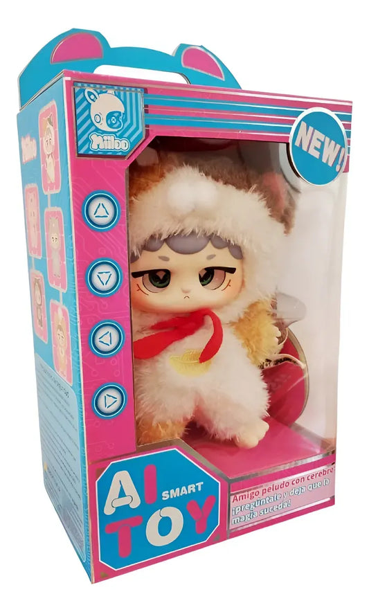 Miiloo Muñeca Peluche Inteligencia Artificial Beige 0028