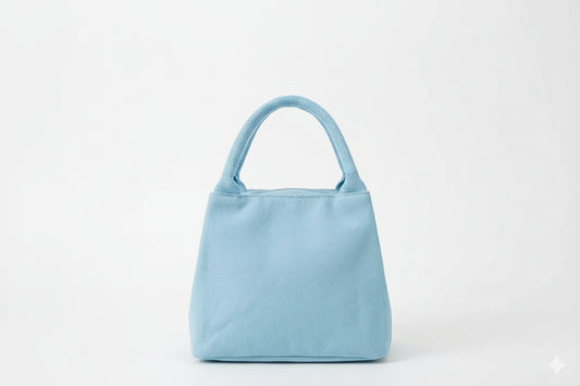 Bolso Lunchera Celeste Kl1184 Shine Celeste