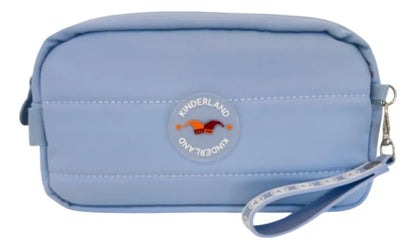 Cartuchera Escolar Doble Cierre Sl2505c Kinderland Celeste