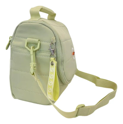 Lunchera Térmica Escolar Con Correa Sl2503v Kinderland Verde