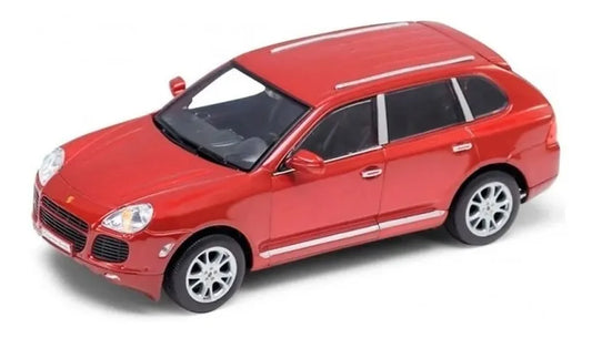 Welly 1:34 Porsche Cayenne Turbo Rojo Metalizado 43773cw Rojo