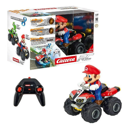 Cuatriciclo Mario Kart A Control Carrera Go 370200996x Color Multicolor