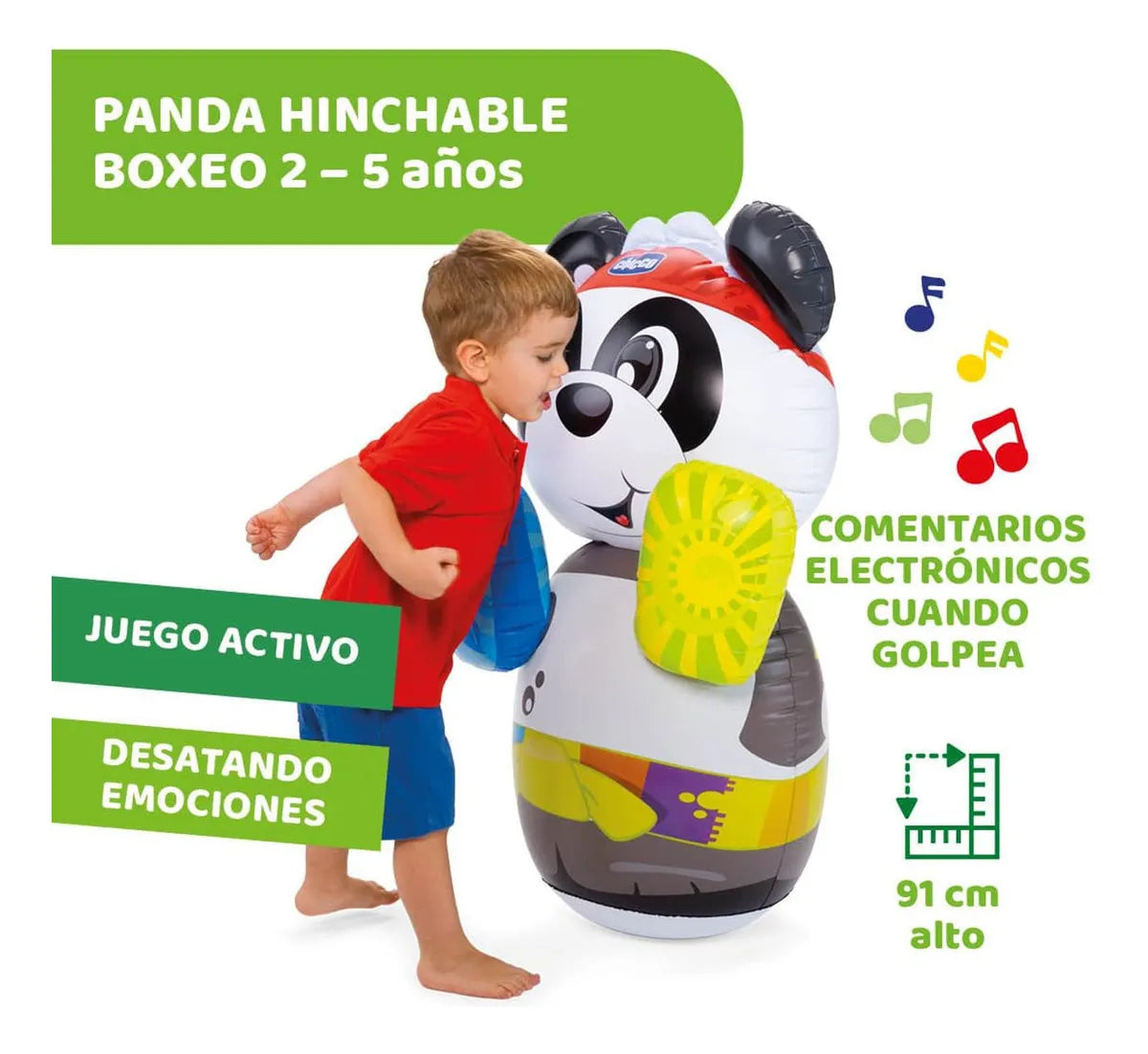 Chicco Involcable Panda Boxing Coach 10522 Panda