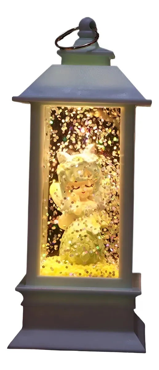 Adorno Farolito Bailarina De Ballet Kl868 Shine Blanco