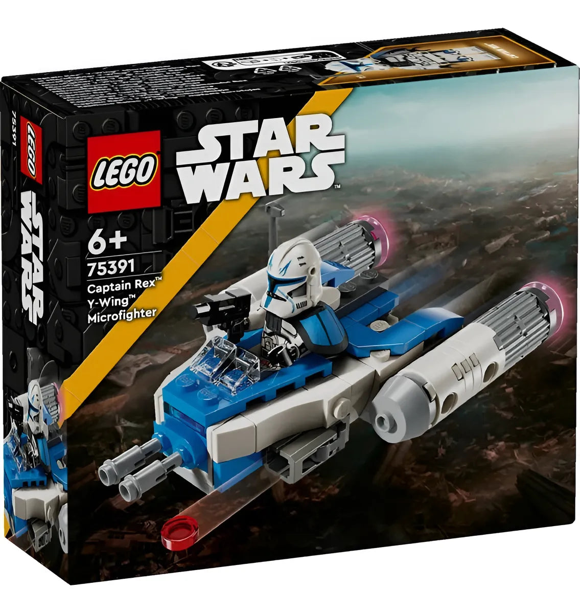 Lego Star Wars Microfighter: Ala-y Del Capitán Rex 75391