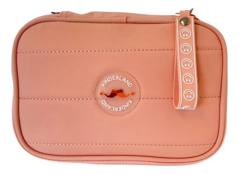 Cartuchera Escolar 1 Compartimento Sl2504r Kinderland Rosa