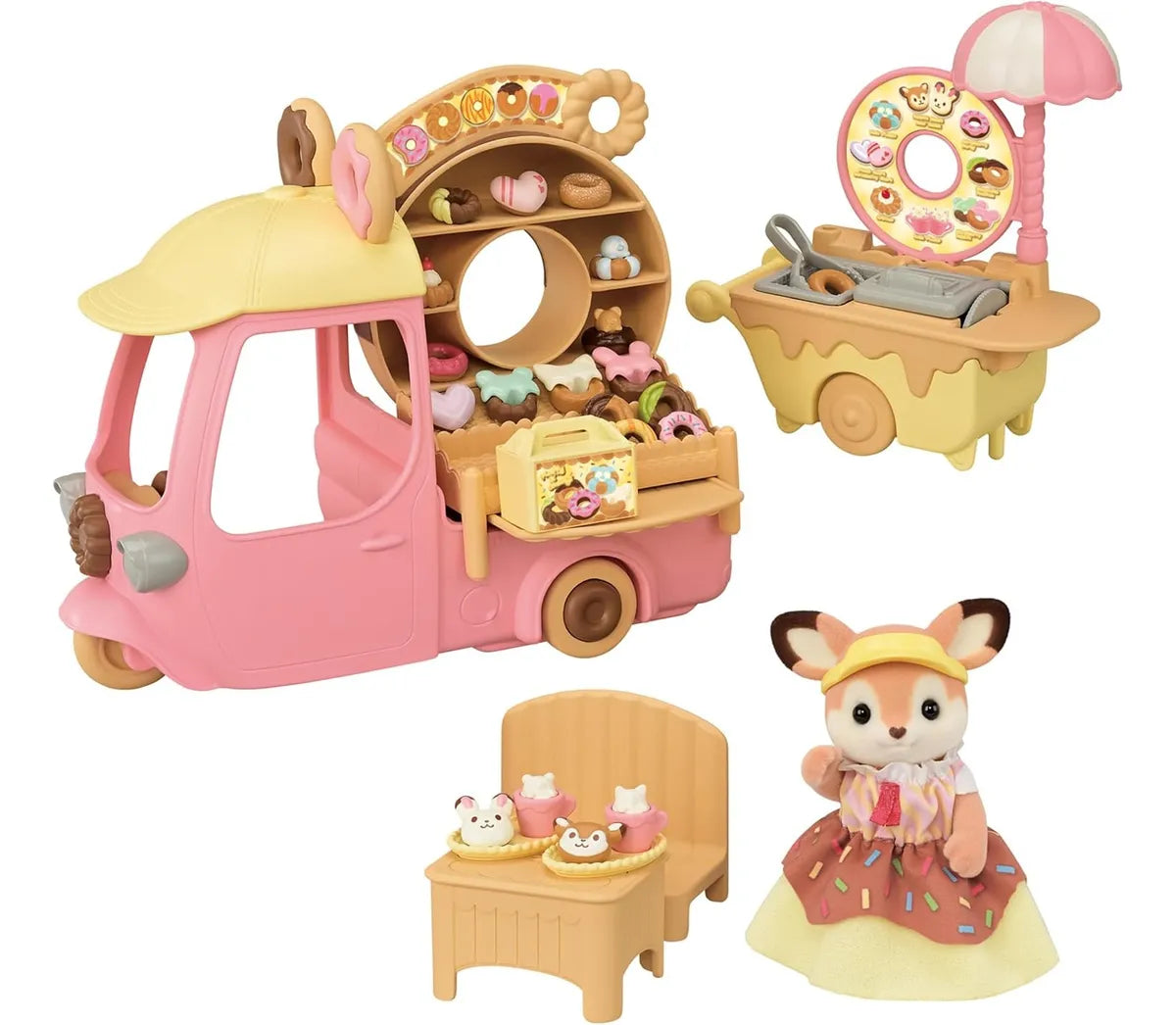 Sylvanian Families Playset Furgoneta De Donas 5808 Art. 5808