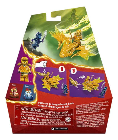 Lego Ninjago El Ataque Del Dragón Ascendente De Arin 71803
